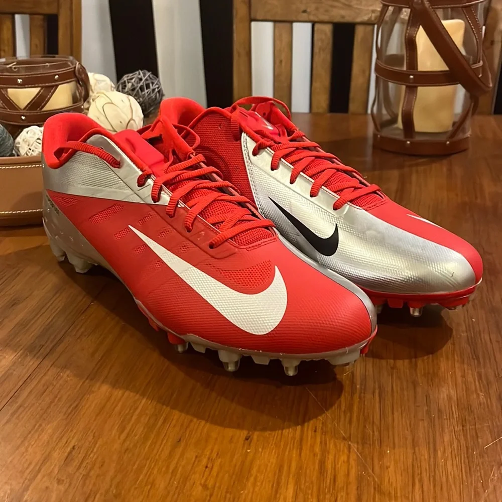 Nike Vapor Talon Elite Low TD Football Cleats Shoes 500068 610 red Men’s Size 16